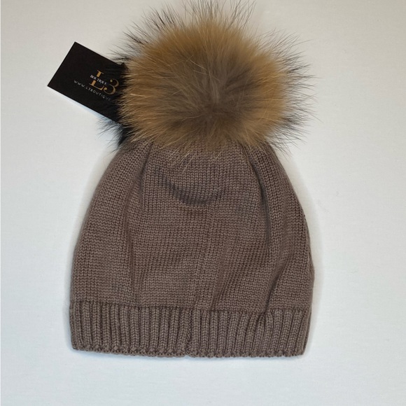 C.C Beanie Taupe - Picture 2 of 3